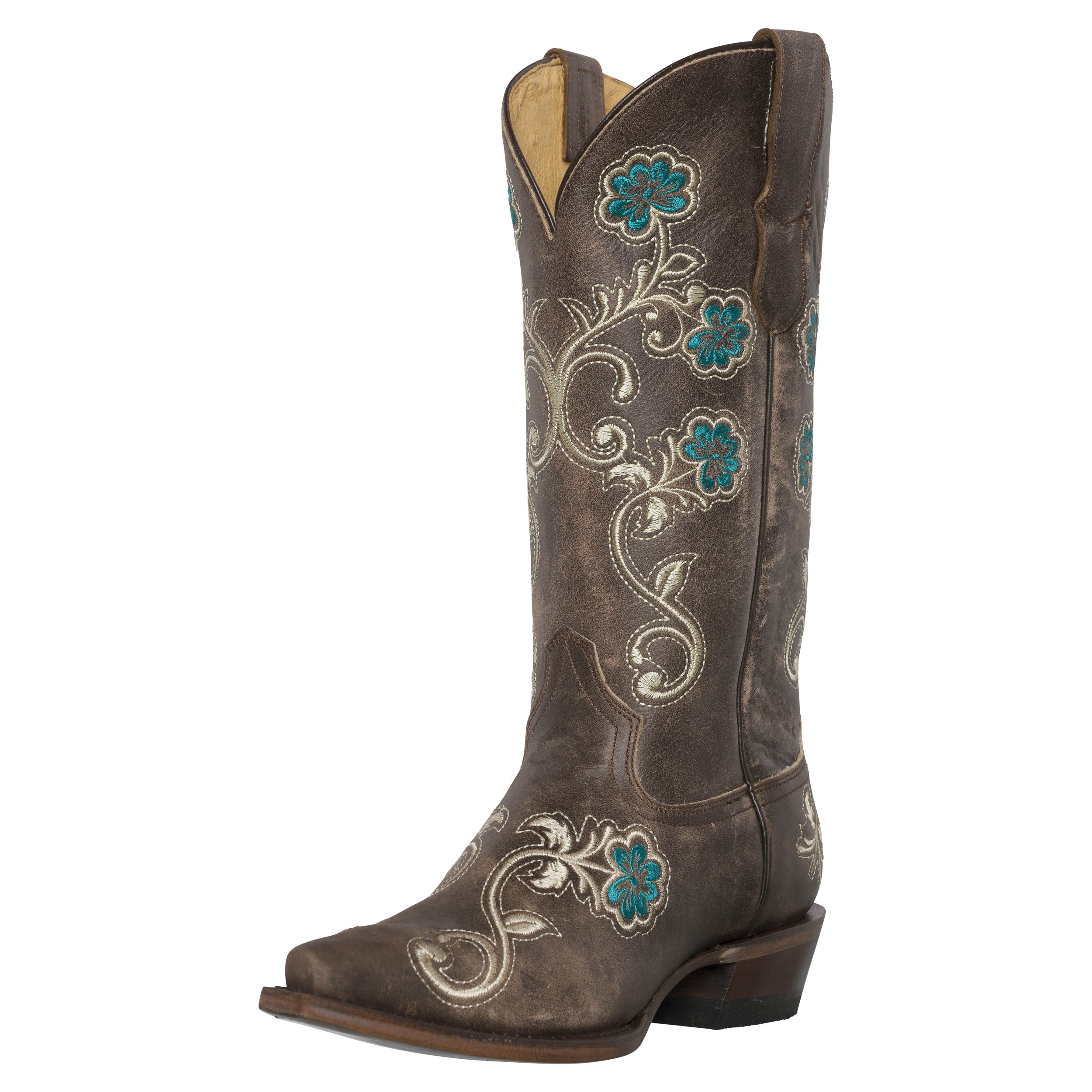 Women's Western Cowgirl Cowboy Boot | Red Cimmaron Round Toe by Silver  Canyon