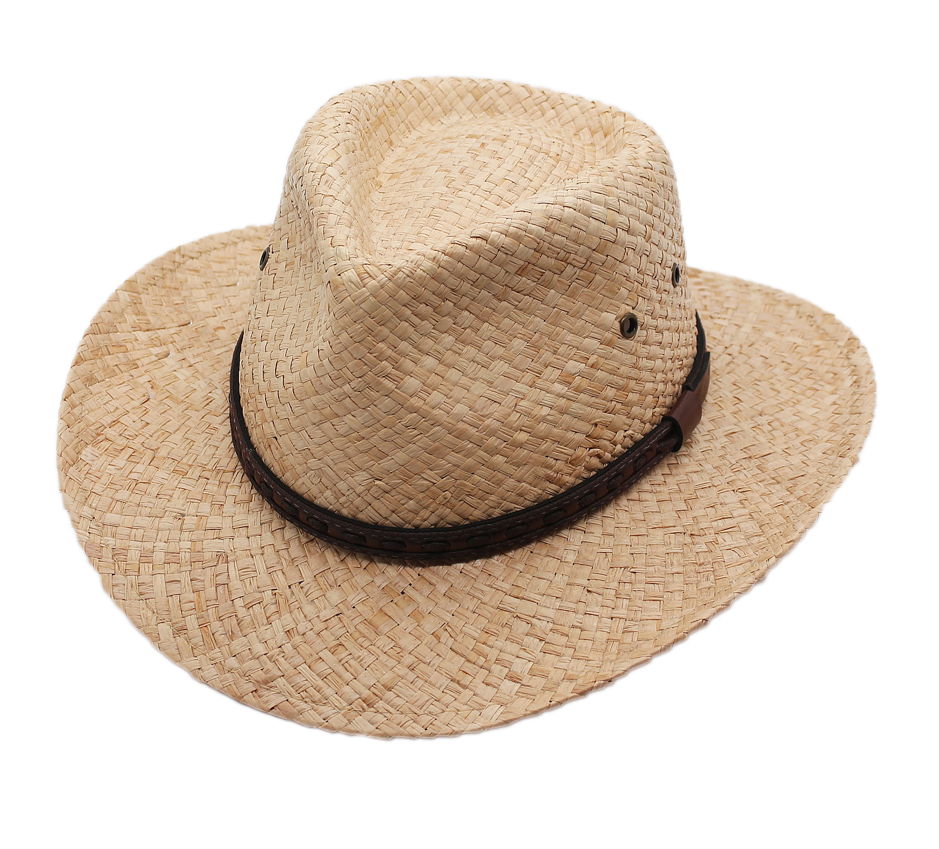 Mens Straw Hats Sun Protection  Straw Cowboy Hat Summer Men