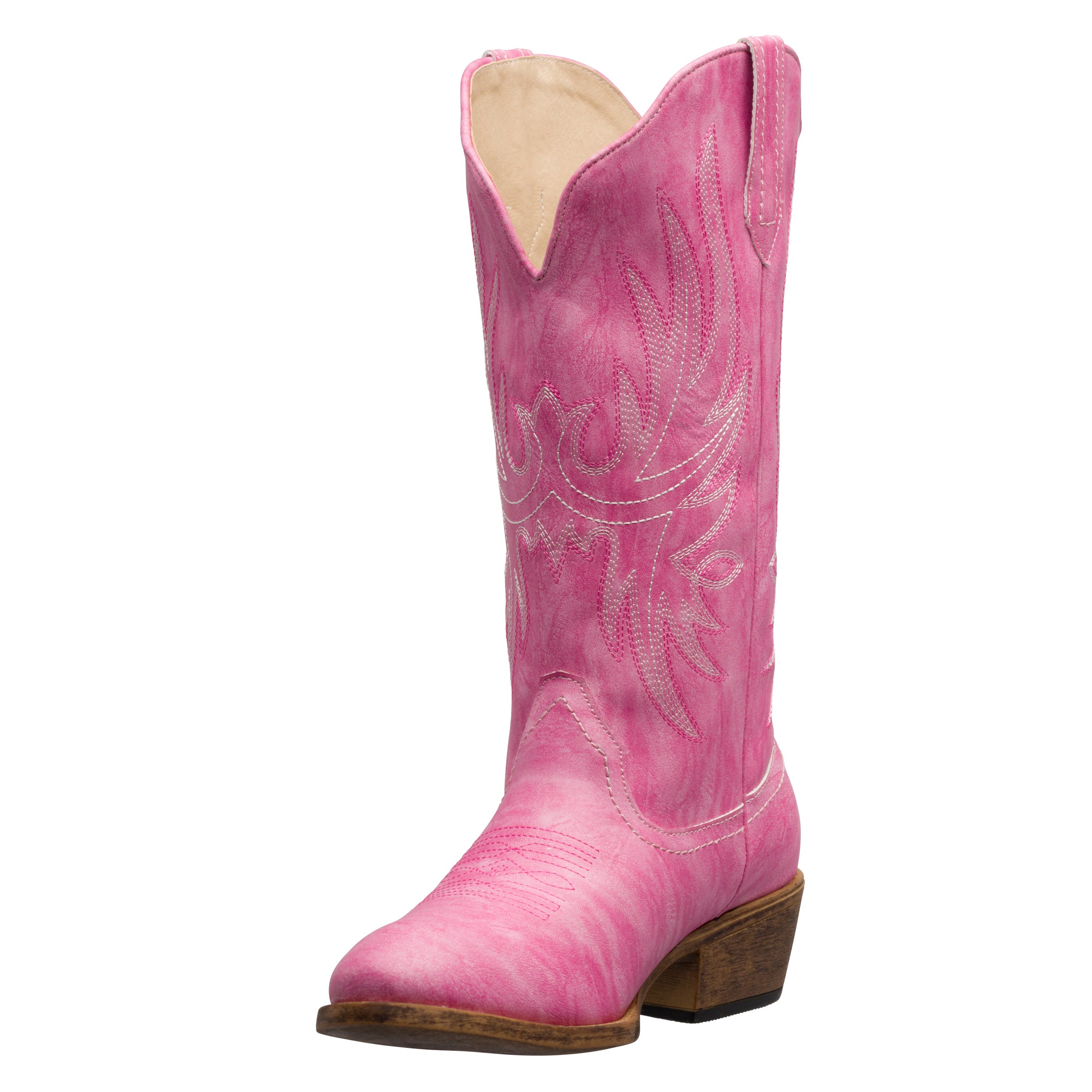 Womens pink cowboy on sale boots